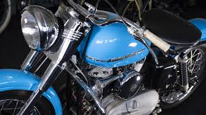 Image result for Blue 1952 Motorcycle