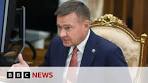 Russian minister Roman Starovoit sacked by Putin found ... - YouTube