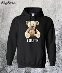 Teddy Bear Youth Hoodie Hoodies Cool Shirts Custom Hoodies