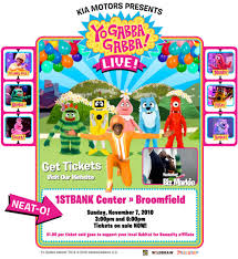 Erykah badu, biz markie, bootsy collins & the roots join yo gabba gabba! Win Yo Gabba Gabba Live Tickets Denver Nov 7 Acountry