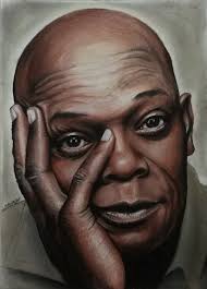 Who is the cartoon character in the drawing?