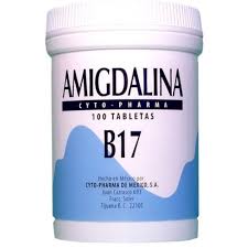 Several sources say amygdaline converts to cyanide in an acidic enviroment and when gets in contact with acid lactic of cancer masses convert to cyanide and kill them (sort of selective killing). Amygdalin B17 500mg Laetrile