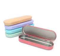 Bulk Pencil Containers MAGICLULU 2-Pack Metal Pencil Cases - Large Tin Box  Pen Holders For School Supplies Bulk Pencil Cases