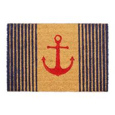Teppich »anker«, hanse home, rechteckig, höhe 9 mm, maritimes design, wohnzimmer für 23,99€. Fussmatte Fussmatte Kokos Anker Rot Relaxdays Hohe 15 Mm Online Kaufen Otto