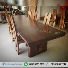 Harga meja makan minimalis 8 kursi, ukuran meja makan 8 kursi, harga meja makan kayu mahoni. Harga Meja Makan Kayu Trembesi Kursi Hero Murah