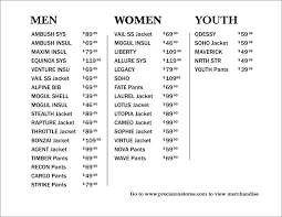 70 Veritable Jacket Conversion Chart