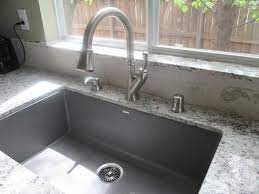 Blanco america precis™ 32 x 19 in. Blanco Precis Undermount Granite Composite 32 In Single Bowl Kitchen Sink In White 440150 The Home Depot In 2021 Composite Kitchen Sinks Single Bowl Kitchen Sink Undermount Kitchen Sinks