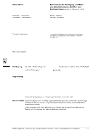 Die änderung des vertrages durch eine änderungskündigung setzt wie bei jedem vertragsschluss die übereinstimmenden gegenseitigen willensäusserungen der parteien voraus. Https Www Justice Be Ch Justice De Index Zivilverfahren Zivilverfahren Formulare Merkblaetter Assetref Dam Documents Justice Og De Schlichtungsbehoerden Formulare Formular Fuer Die Kuendigun Be Pdf