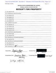 06.30.23. -- Mar-a-Lago Search Warrant - Interim