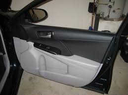 Door trim panel xle model, with leather, ash. 2013 Toyota Camry Removing Interior Door Panel To Upgrade Speaker Toyota Camry Camry Doors Interior