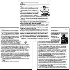 Our reading worksheets section contains reading and reading comprehension worksheets for a variety of grade levels. Reading Comprehension Worksheets Free Pdf Printables Edhelper Com