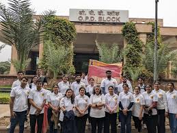Students and faculty during academic event at AIIMS Jodhpur