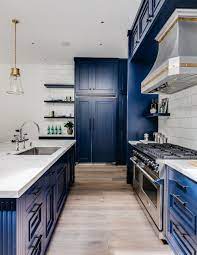 Plus, go ahead and consider our top paint ideas — yet another easy way to bring. Blue Kitchen Cabinets Modern White Interior House From Full House White House Interior Blue Kitchen Cabinets Kitchen Design
