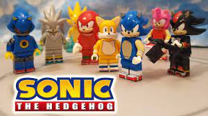 Lego Sonic the Hedgehog Custom Minifigures 4K Showcase Lego Shadow, Lego  Tails & More - YouTube