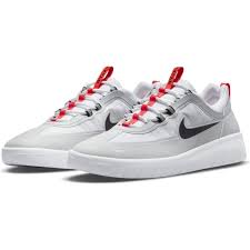Nike sb nyjah free 2 grey black crimson größe: Nyjah Free 2 Shoes In Neutral Grey Black White Bright Crimson By Nike Sb Bored Of Southsea