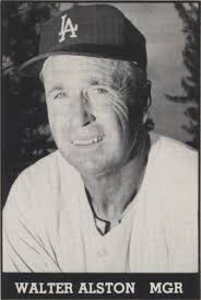 1967 TOPPS BASEBALL #294 WALTER ALSTON LOS ANGELES DODGERS EX+ F-81