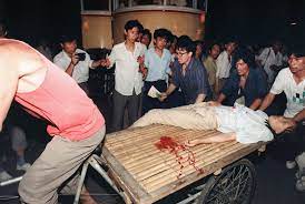 Gorbachev's visit coincided with the student hunger strikes. 27 Heartbreaking Pictures From The Tiananmen Square Massacre