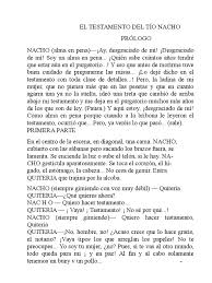 Juguemos a leer libro de lectura. El Testamento De Tio Nacho Voluntad Y Testamento Maria Madre De Jesus