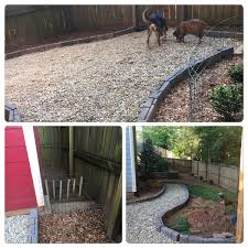 Here, we cover how to improve drainage in your backyard. Dani Grabol On Twitter Dogs Trampling Plants Drainage Issues A Yard Of Problems Creative Man Solves All Things With Lots Of Hard Work