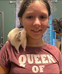 Excuse her messy hair but isn't this the cutest thing you've ever seen!!!  🥰🥰🥰