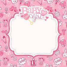 Powerpoint backrounds images shower baby backgrounds pink flowers. Lovely Baby Shower Background Pink Png And Psd Welcome Baby Girls Baby Shower Background Baby Girl Scrapbook