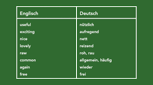 Maybe you would like to learn more about one of these? Englisch Lernen 240 Wichtige Adjektive Teil 1 Youtube
