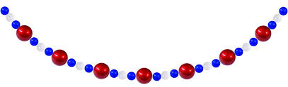 These also make brilliant stocking filler for kids and big kids alike. 10 Red White Blue Shatterproof Garland Large Christmas Ornaments