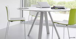Our conference room chairs are specifically designed for meeting rooms and are available in modern, traditional, and leather options. Circular Office Table White Office Furniture Modern Office Table Decor Round Office Table