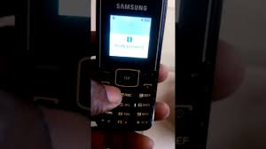 REMOVE PHONE LOCK FROM SAMSUNG E1050 ...