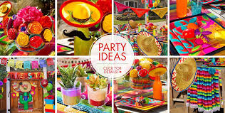 Fiesta Cinco De Mayo Decorations Party City Fiesta Theme Party Cinco De Mayo Party Fiesta Party Supplies