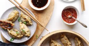 Oct 06, 2015 · adding boiling hot water to flour cooks the flour just enough to denature the protein and prevent much of the gluten from forming. Simple Vegetable Dumplings Wife Mama Foodie