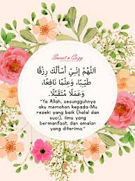 Allohumma hab lii rizkon halalan thoyyibatan mubarokatan fiddunya wal akhiroh. Simplicity Beyond Limits Doa Dan Amalan Murah Rezeki