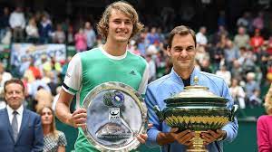 Zverev lob kisses the line in halle 2017. Halle Overview Atp Tour Tennis