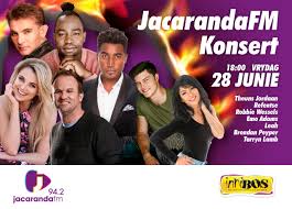 Don't miss out, go to mall.jacarandafm.com. Friday 28 June 2019 Jacarandafm Konsert Welcome To Innibos