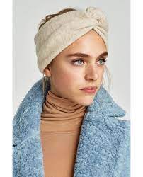 Turban Style Headband Hats Beanies Accessories Woman Zara United States Turban Style Casual Chic Outfit Fashion