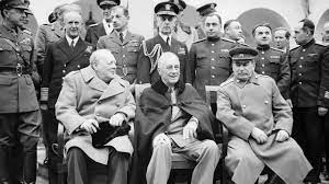 Roosevelt i józef stalin w jałcie. Konferencja Jaltanska Z 1945 Roku Rocznica Kolejnego Rozbioru Polski Tvp Info