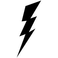 Free for commercial use no attribution required high quality images. Classic Lightning Bolt Sticker