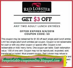 Free Printable Red Lobster Coupons Red Lobster Coupons Red Lobster Lobster