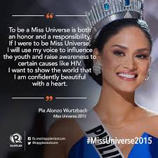 Congratulations, Pia Wurtzbach!