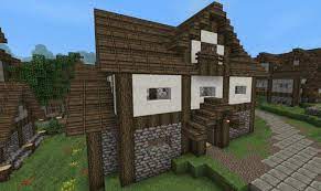 The first thing to start is to determine the location of the house. Minecraft Medieval Village House Designs House Plans 8984
