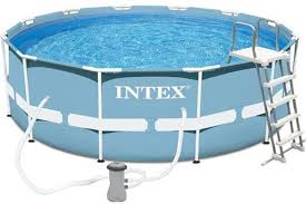 Piscine Tubulaire Intex Prism Frame Ronde Votre Piscine