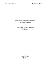 Realizarea Demersului Didactic La Educaţie Fizică Indrumar Metodic Pentru Invăţători Paulinho Ivan Academia Edu