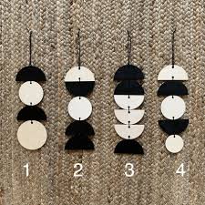 Maybe you would like to learn more about one of these? Blue And White Wall Hanging Colourful Geometric Art Scandi Hygge Boho