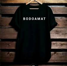 Lihat pilihan templat berkualitas tinggi ini dari placeit dan envato elements. Jual Baju Keren Kaos Distro Kata Unik Lucu Desain Suka Suka Bodo Amat Size S M L Xl 2xl 3xl 4xl Di Lapak Gibran Kaos Olshop Bukalapak