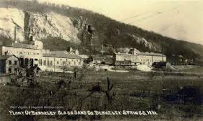 Rocks n glass, berkeley springs: Berkeley Glass Sand Company Plant Berkeley W Va West Virginia History Onview Wvu Libraries