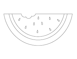 Select one of 1000 printable coloring pages of the category adult. Cute Watermelon Coloring Pages Novocom Top