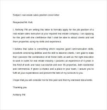 Cover letters are your first impression, so make it a good one. Real Estate Sales Supervisor Cover Letter October 2021