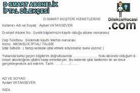 D smart üyelik iptali telefonu. D Smart Abonelik Iptali Dilekce Ornegi Word