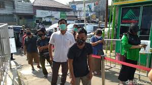 Usai Pasar Cileungsi Pemkab Bogor Kini Gelar Rapid Test Di Pasar Cibinong