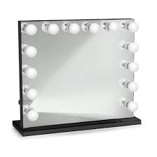 Yes, this is a splurge, but i promise, it's worth every penny. Curacao Black Dimmable Hollywood Mirrors Table Top Or Wall Mount Plug In Lighted Vanity Mirror Vanity Mirror Hollywood Vanity Mirror